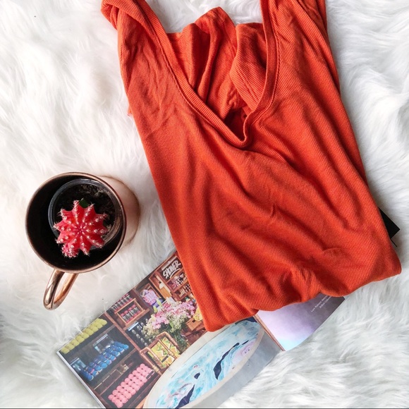 ☀️Anthropologie ribbed lounge too - Picture 7 of 8